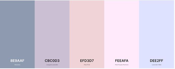 colour palette